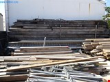 Wooden hall construction