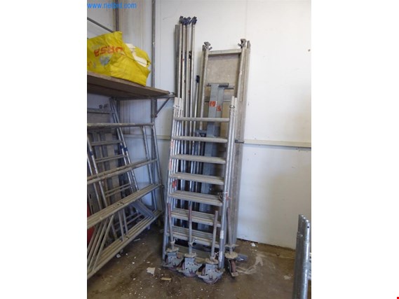 Used Layher Aluminum Rapid-Erection Scaffolding for Sale (Auction Premium) | NetBid Industrial Auctions