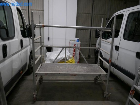 Used Layher Aluminum rapid scaffolding for Sale (Auction Premium) | NetBid Industrial Auctions