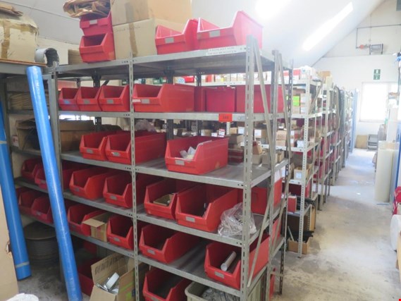 Used 2 Wall-mounted storage box racks for Sale (Auction Premium) | NetBid Industrial Auctions