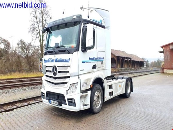 Used Mercedes-Benz Actros 1845 Tractor unit for Sale (Auction Premium) | NetBid Industrial Auctions