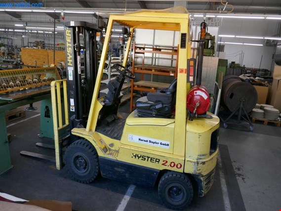 Used Hyster H2.00XMS LPG Four Wheel Forklift for Sale (Auction Premium) | NetBid Industrial Auctions