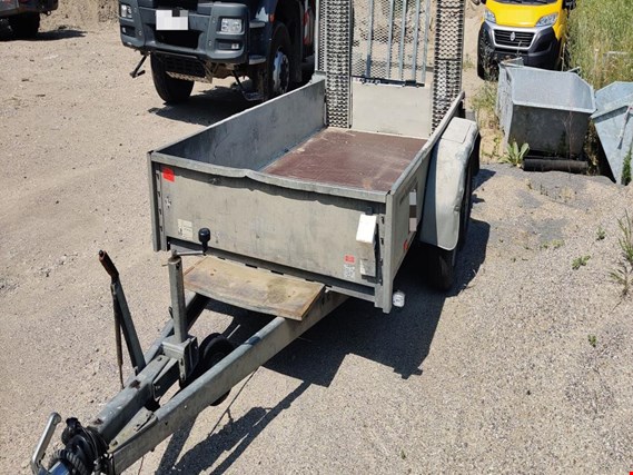Used Humbaur Double axle trailer for Sale (Auction Premium) | NetBid Industrial Auctions