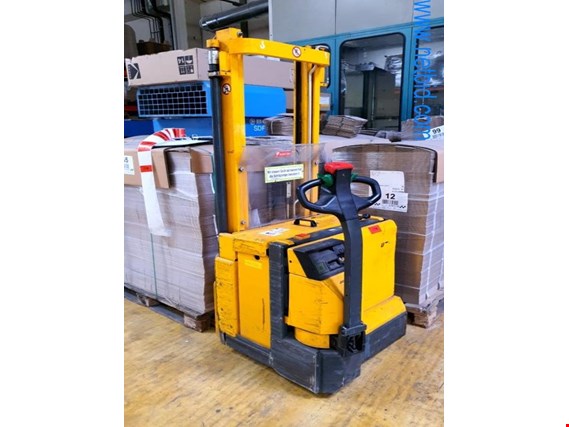 Used Jungheinrich Electric pedestrian pallet truck - Release only from Dec/22 by arrangement for Sale (Auction Premium) | NetBid Industrial Auctions
