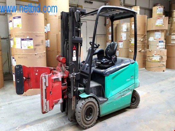 Used Mitsubishi FB25N Electric forklift truck- Release only from Dec/22 by arrangement for Sale (Auction Premium) | NetBid Industrial Auctions