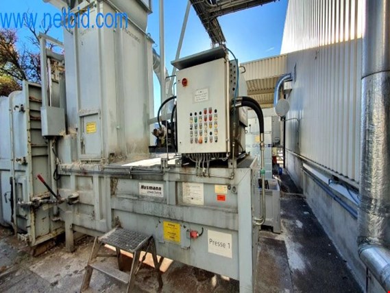 Used Husmann MP1000TS stationary compactor (press 1) for Sale (Auction Premium) | NetBid Industrial Auctions
