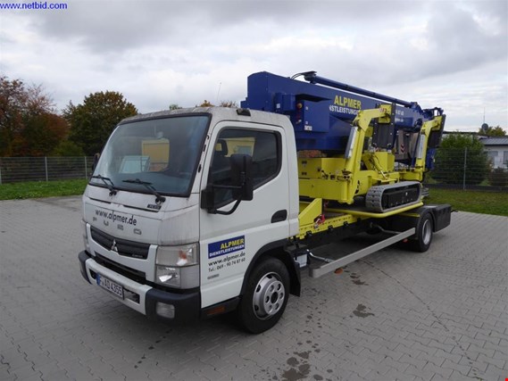 Used Fuso (Mitsubishi) Canter 7C15 Truck with tracked aerial work platform for Sale (Trading Premium) | NetBid Slovenija