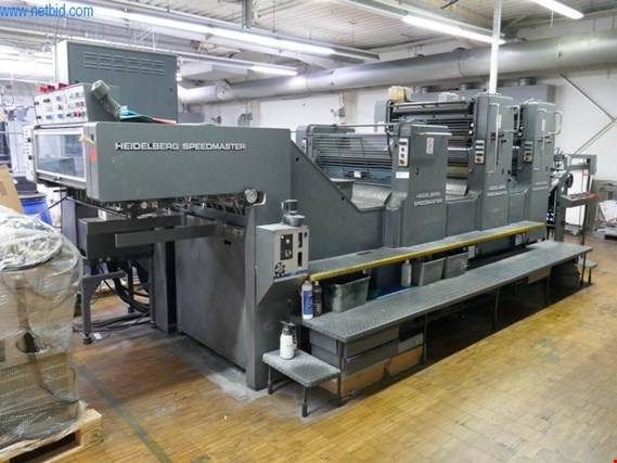 Heidelberg Speedmaster 102 ZL 4 color sheet-fed offset printing machine gebruikt kopen (Auction Premium) | NetBid industriële Veilingen