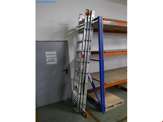 Used Krause Aluminum single ladder for Sale (Auction Premium) | NetBid Industrial Auctions