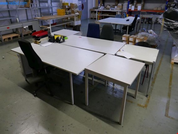 Used 5 Rectangular tables for Sale (Auction Premium) | NetBid Industrial Auctions