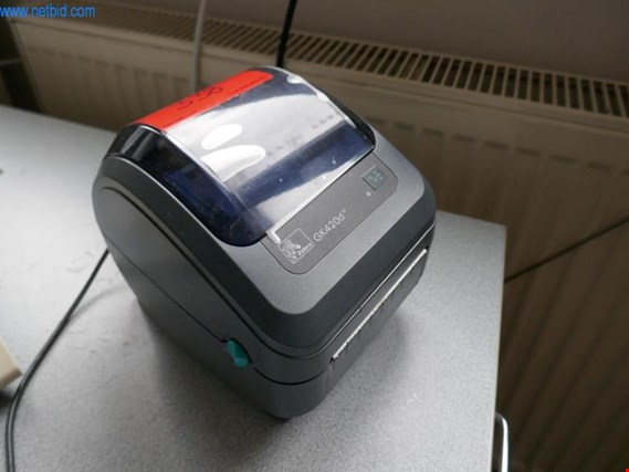 Used Zebra GK420D Label printer for Sale (Auction Premium) | NetBid Industrial Auctions