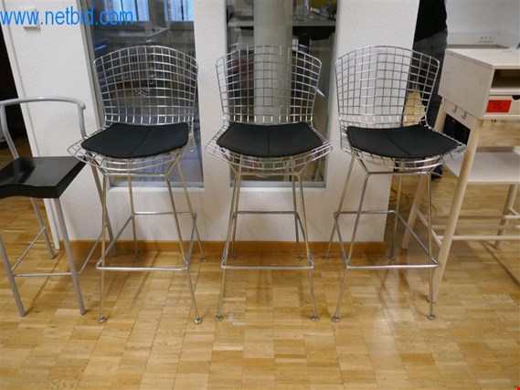 Used Bertoia 3 Barstühle for Sale (Auction Premium) | NetBid Industrial Auctions