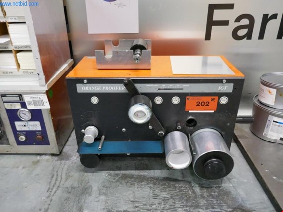 Used EGT Orange Proofer Printability tester for Sale (Auction Premium) | NetBid Industrial Auctions