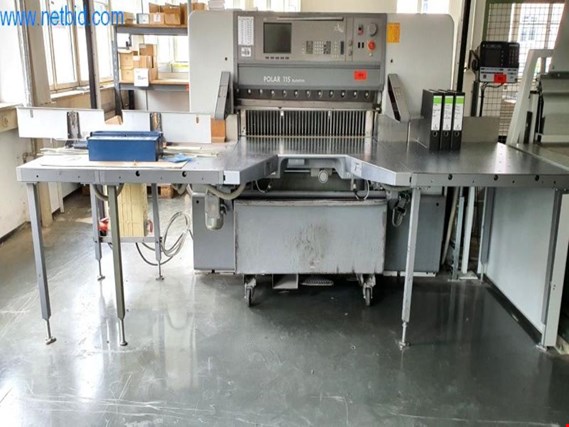 Used Polar Mohr 115ED Autotrim (78ED-AT 78ED CP5 V4.0.0-0) High-speed cutter for Sale (Auction Premium) | NetBid Industrial Auctions