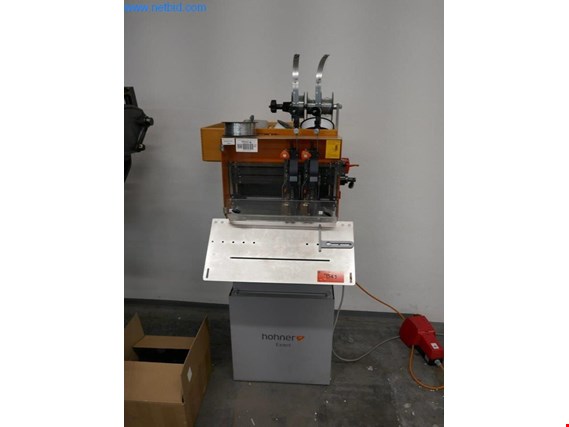 Used Hohner EXACT Two head booklet wire stitching machine for Sale (Auction Premium) | NetBid Industrial Auctions