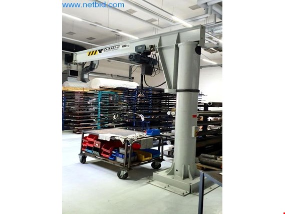 Used Vetter M Column-mounted slewing crane for Sale (Auction Premium) | NetBid Industrial Auctions