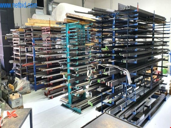 Used Lot shelves (without content - collection after release) for Sale (Auction Premium) | NetBid Industrial Auctions