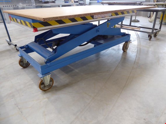 Used Gruse ELS 1-13-G-SO hydraulic scissors lift table for Sale (Auction Premium) | NetBid Industrial Auctions