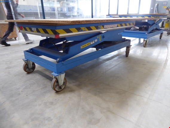 Used Gruse ELS 1-13-G-SO hydraulic scissors lift table for Sale (Auction Premium) | NetBid Industrial Auctions