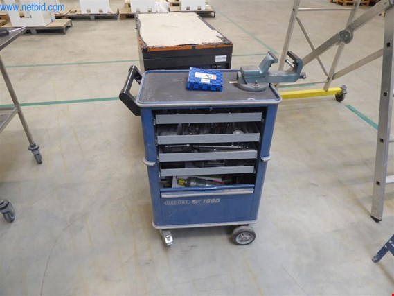 Used Gedore 1580 Workshop trolley for Sale (Auction Premium) | NetBid Industrial Auctions