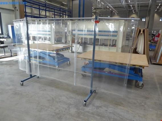 Used mobile divider curtain for Sale (Auction Premium) | NetBid Industrial Auctions