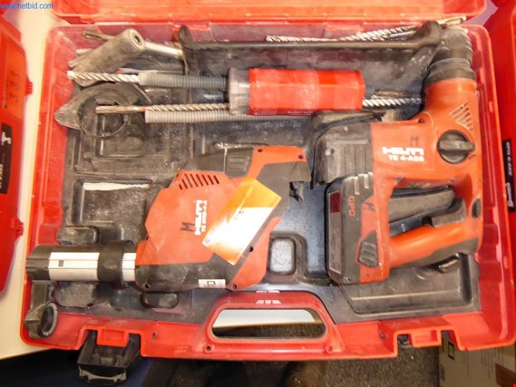 Used Hilit TE 4-A22 Hammer drill for Sale (Auction Premium) | NetBid Industrial Auctions