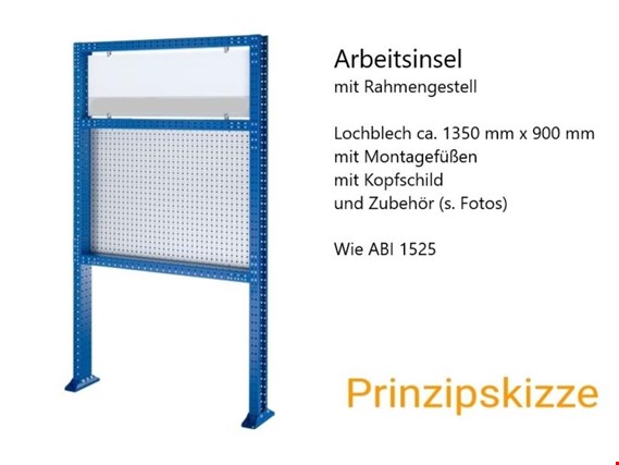 Apfel GmbH ABI 1525 Basic Arbeitsinsel gebraucht kaufen (Auction Premium) | NetBid Industrie-Auktionen
