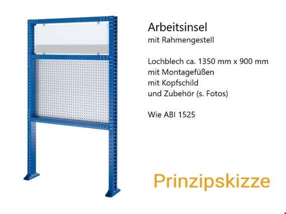 Used Apfel GmbH ABI 1525 Basic Arbeitsinsel for Sale (Auction Premium) | NetBid Industrial Auctions