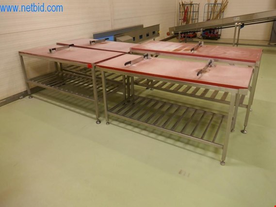 Used 4 Work tables for Sale (Auction Premium) | NetBid Industrial Auctions