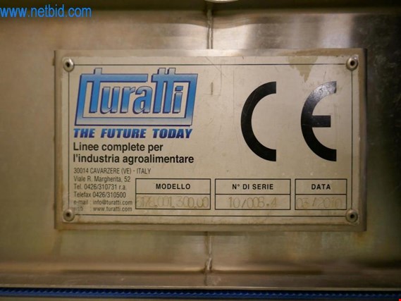 Used Turatti 6178.001.300.00 Belt conveyor line for Sale (Auction Premium) | NetBid Industrial Auctions