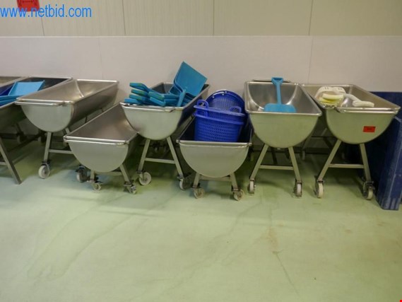 Used 1 Posten Stainless steel pouring troughs for Sale (Auction Premium) | NetBid Slovenija