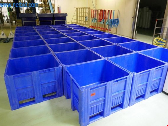 Big Box 1 Posten Plastic pallet container gebruikt kopen (Trading Premium) | NetBid industriële Veilingen