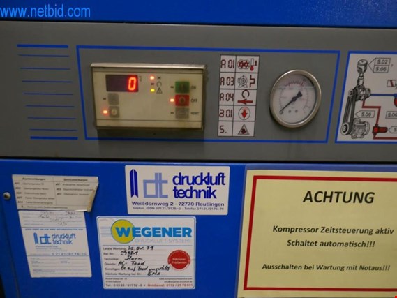 Used Schneider Druckluft AM18.10B1 Screw compressor for Sale (Auction Premium) | NetBid Industrial Auctions