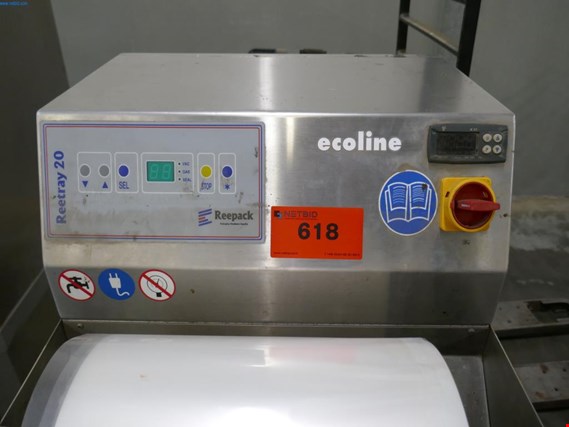 Used Reepac Reetray 20 Ecoline Tray sealing machine for Sale (Trading Premium) | NetBid Industrial Auctions