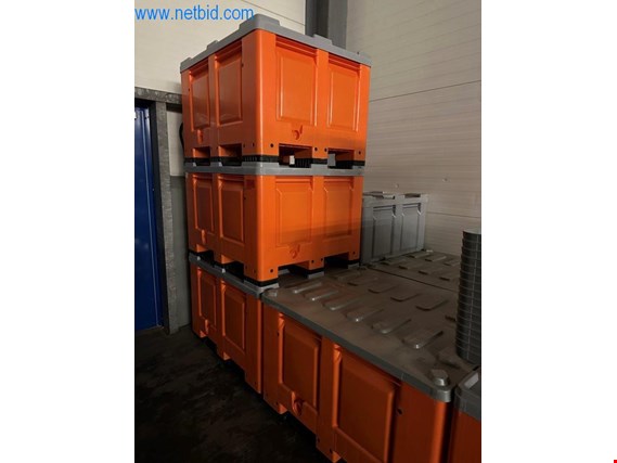 Used 9 Plastic pallet boxes for Sale (Auction Premium) | NetBid Industrial Auctions