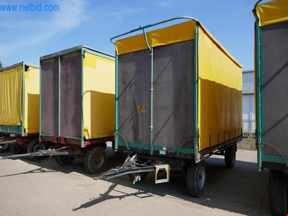 Palettenwagen (Planenwagen Nr.14) gebruikt kopen (Auction Premium) | NetBid industriële Veilingen