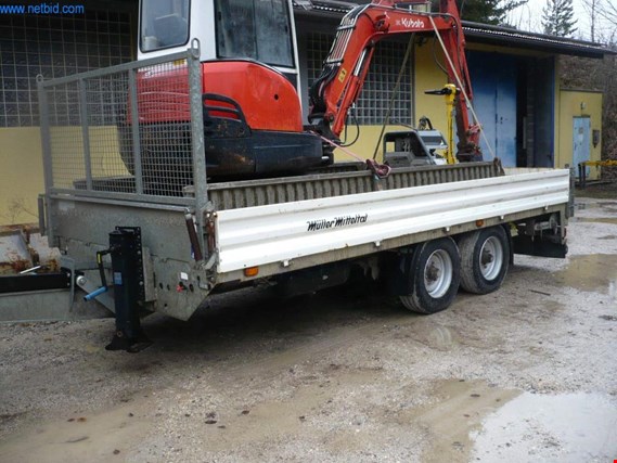 Used Müller-Mitteltal ETUE-TA-ER11,9 Truck tandem trailer for Sale (Auction Premium) | NetBid Industrial Auctions