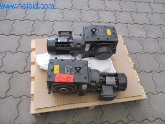 Used Nord Drivesystems SK 13080AZBDH-63L/4 2 BLOCK worm gear motor for Sale (Auction Premium) | NetBid Industrial Auctions