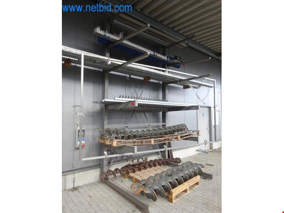 Used Cantilever rack w. Content for Sale (Auction Premium) | NetBid Industrial Auctions