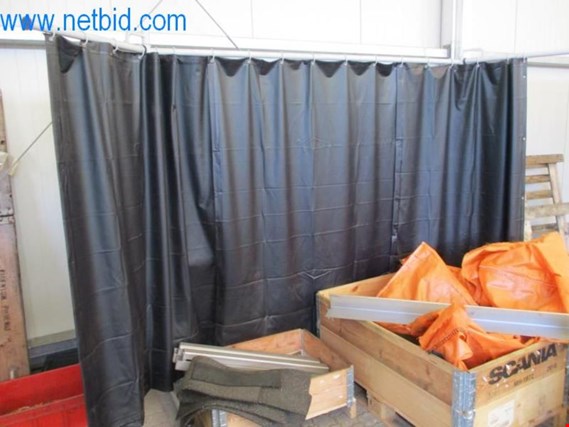 Used Cepro mobile welding curtain for Sale (Auction Premium) | NetBid Industrial Auctions