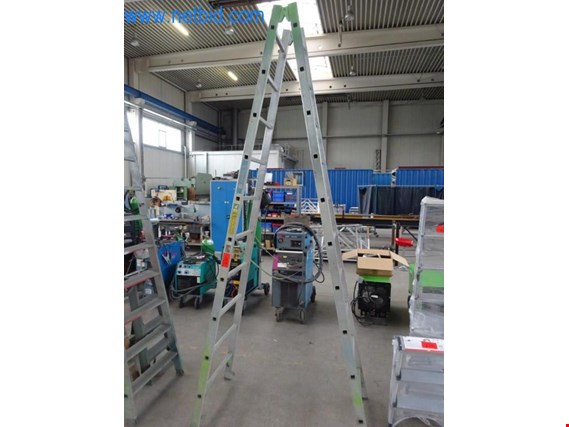 Used Zarges Aluminum stepladder for Sale (Auction Premium) | NetBid Industrial Auctions