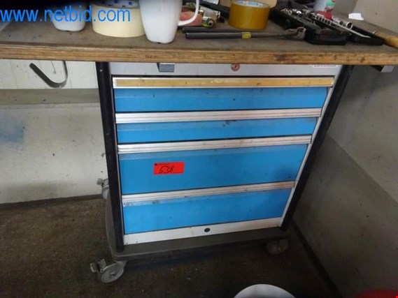 Used Bedrunka + Hirth Workshop trolley / drawer cabinet for Sale (Auction Premium) | NetBid Industrial Auctions
