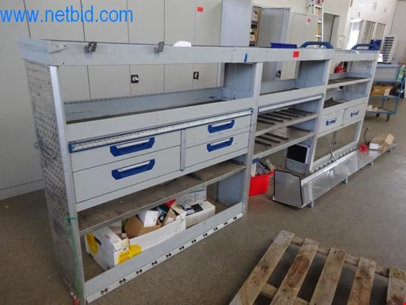 Used 2 Vehicle built-in shelves (WITHOUT contents) for Sale (Auction Premium) | NetBid Industrial Auctions