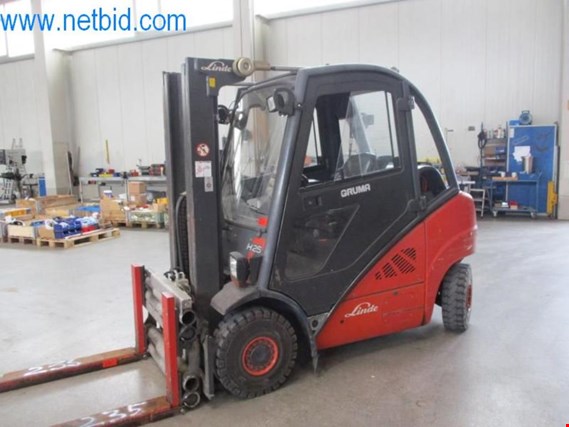 Used Linde H25T-01 LPG forklift truck (later release) for Sale (Auction Premium) | NetBid Industrial Auctions