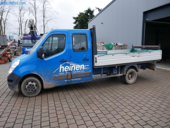 Used Renault Master DoKa Pritsche 2.3 dCi 125 Transporter for Sale (Auction Premium) | NetBid Industrial Auctions