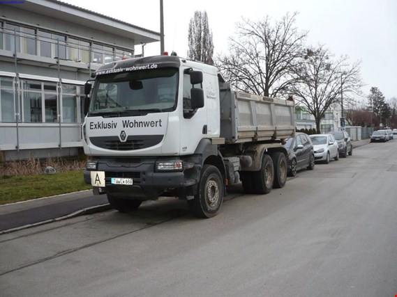 Renault Kerax 460 6x4 3-assige vrachtwagen kipper gebruikt kopen (Trading Premium) | NetBid industriële Veilingen