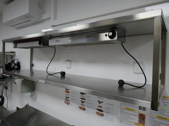 Used Wall shelf (with 2 heat lamps) - surcharge subject to change for Sale (Auction Premium) | NetBid Industrial Auctions