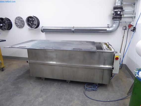 Stainless steel dip tank for water transfer paint (Auction Premium) | NetBid ?eská republika