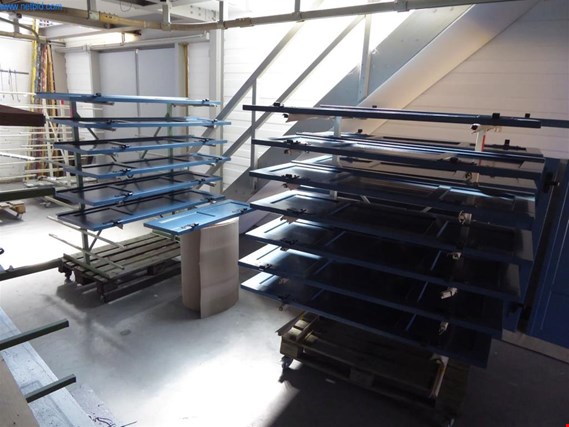 Used 6 Painting racks for Sale (Auction Premium) | NetBid Industrial Auctions