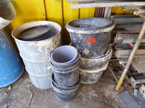 Used 1 Posten Mortar tubs for Sale (Trading Premium) | NetBid Industrial Auctions